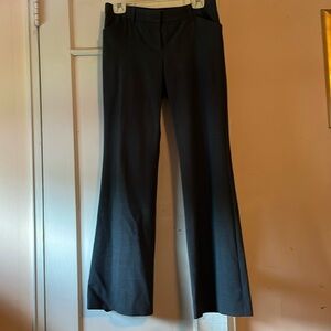 Body By Victoria Dress Pant Women 4 Charcoal Gray Christie Fit